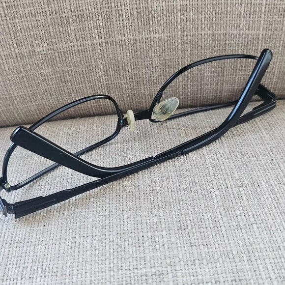 Kirkland Signature Eyeglasses Black matte Metal Frame 56[]16 135 Made in Italy - Picture 6 of 12
